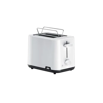 Bild av BRAUN Breakfast Collection HT1010WH Brödrost, Vit, 21,6 x 31 19 cm