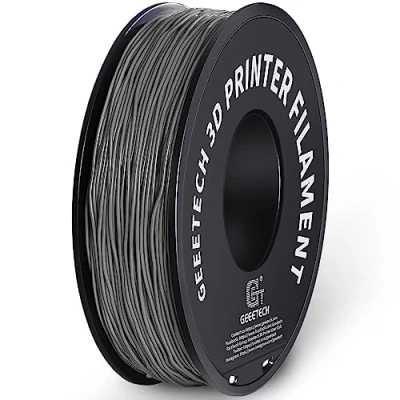 Bild av GEEETECH TPU filament 1,75 mm +/ 0,02 för 3D skrivare, 1 kg, spole, grå