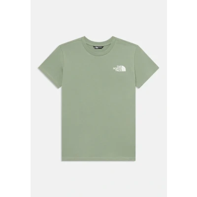 Bild av The North Face TEEN Simple DOME TEE Unisex Tshirt bas för barn, Storlek: 155 160, Slate moss
