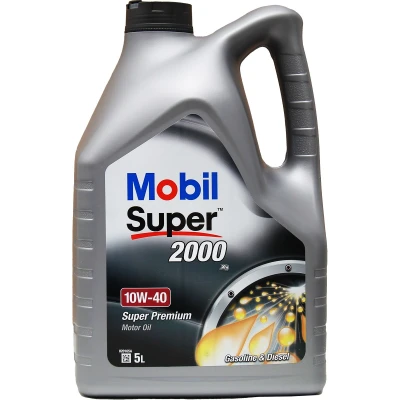 Bild av Motorolja Mobil Super 2000 X1 10W 40, 5L, Universal