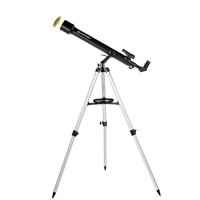 Bild av Bresser Refraktor nybörjarteleskop Arcturus 60/700 med smartphone kameraadapter och högkvalitativt objektiv solfilter, inklusive stativ omfattande tillbehör