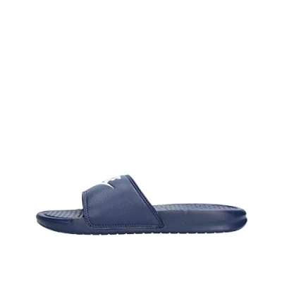 Bild av Nike Benassi JDI dusch och badskor för män, Blå Midnight Navy Windchill, 47.5 EU