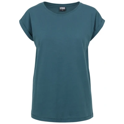 Bild av Urban Classics Extended Shoulder Tshirt bas, Storlek: Medium, Teal