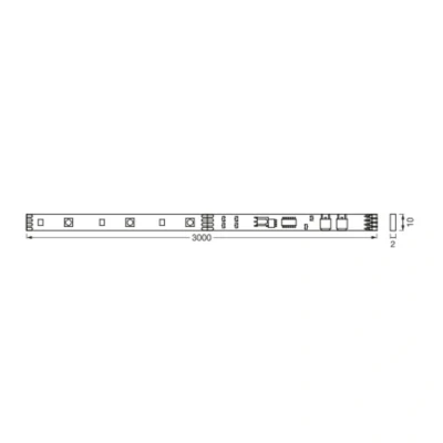 Bild av LEDVANCE Flex Remote LED strip IP20 RGBW, 3m