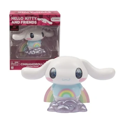Bild av Hello Kitty Premier 10 cm figur Cinnamoroll Edition, samlarobjekt och statyett, detaljerad design för display eller samling Sanrio fans
