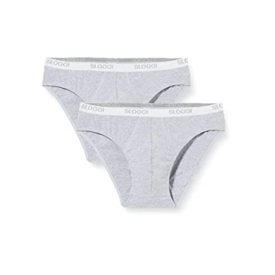 Bild av Sloggi 2PACK Briefs, Storlek: Large, Grau