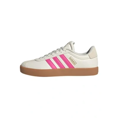 Bild av adidas Kvinnor VL COURT 3.0 SHOES, core white/pulse magenta/gold met., 40 2/3 EU