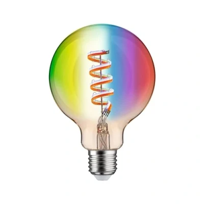 Bild av Paulmann LED glob G95 ZigBee E27 6,3W guld RGBW