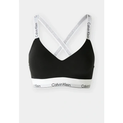 Bild av Calvin Klein dam LGHTLY fodrad bralette LV00QF8504 bralette, svart (svart), S, S