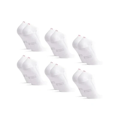 Bild av Danish Endurance 6 PACK Ankelsockor, Storlek: 39 42, White
