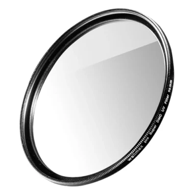 Bild av Walimex pro UV filter Slim Super DMC 58 mm särskilt högkvalitativt objektivfilter, smal endast 2,5 mm, 16 x beläggning, för objektivskydd och briljanta färger, med låda