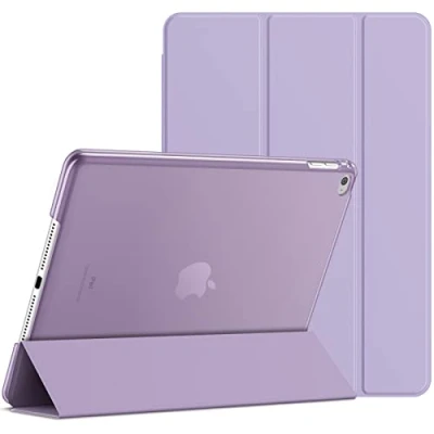 Bild av JETech Fodral för iPad Air 2, Smart Omslag Automatisk Väckning/Sömn (Ljuslila)
