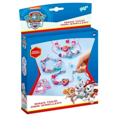 Bild av Totum Paw Patrol Nick Jr. Gör Din Egen Smycken Hantverk Set