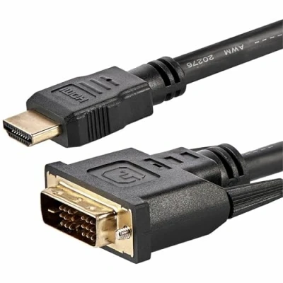 Bild av StarTech.com 1,8 m HDMI till DVI D kabel HDMI/DVI anslutningskabel St (HDMIDVIMM6)