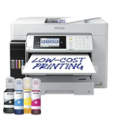 Bild av Epson EcoTank Pro ET 16685 Multifunktionsskrivare färg bläckstråle ITS A3 (media) upp till 25 sidor/minut (utskrift) 550 ark 33.6 Kbps USB, LAN, USB värd, Wi Fi