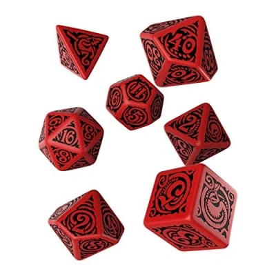 Bild av Q workshop CTN62 Call of Cthulhu: The Outer Gods nyarlathotep Dice Set (7)