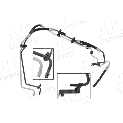 Bild av Hydraulikslang, styrsystem, Från hydraulpump till styrväxel, ford, 1 335 280, 488 112, 743 276, 4M513A212CE