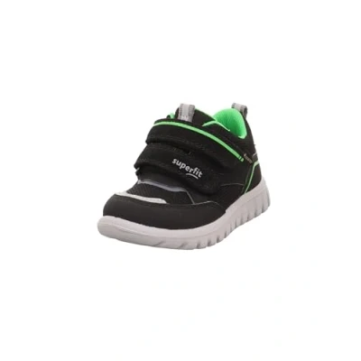 Bild av Superfit Pojkar Sport7 Mini sneakers, Svart grön 0020, 21 EU smal