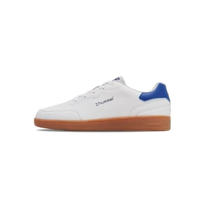 Bild av hummel Unisex skoe Match Point vuxen sneakers, Vit blå, 38 EU