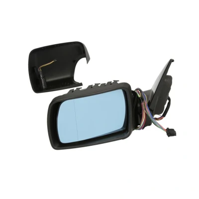 Bild av Rétroviseur extérieur Alkar 9049888 gauche avec couche d&#039;apprêt électrique chauffant, mémoire, Rabattable électriquement, teinté en bleu, éc