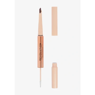 Bild av Makeup Revolution Fluffy BROW Filter DUO Ögonbrynsfärg, Storlek: One Size, Medium brown