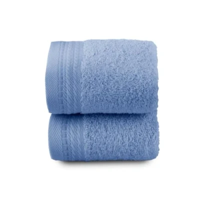 Bild av Top Towel Premium stora badhanddukar 2 ansiktshanddukar eller bidé 30 x 50 cm 100% bomull 600 gram lavendel