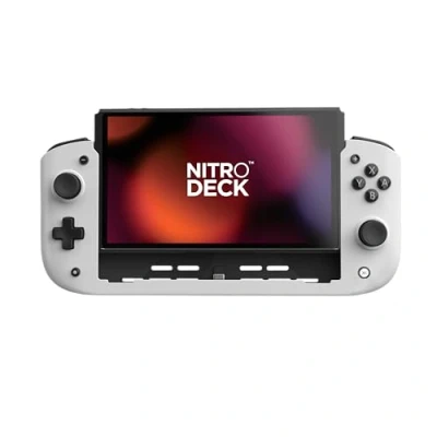 Bild av CRKD Nitro Deck White Edition Wired Controller Nintendo Switch