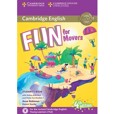 Bild av Fun for Movers Student&#039;s Book with Online Activities Audio and Home Booklet 4