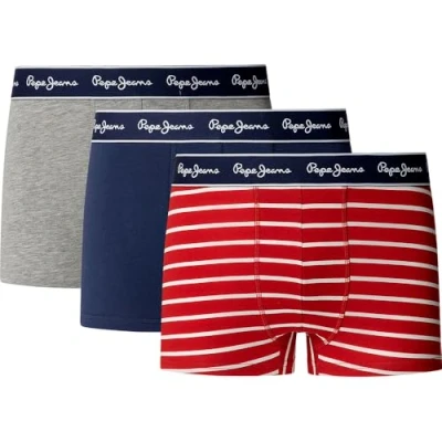 Bild av Pepe Jeans Stripes 3 PACK Underkläder, Storlek: Small, Red