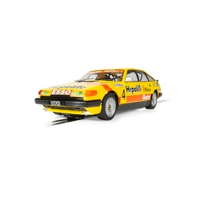 Bild av Scalextric bilar C4534 Rover SD1 1983 BTCC Steve Soper Leksaksbil för användning med racerbanor eller set Presentidéer små barn pojkar/flicka i åldern 3+