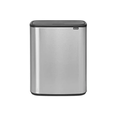 Bild av Brabantia Bo Touch Bin, Matt Steel Fingerprint Proof, 2 innerhinkar (2 x 30L)
