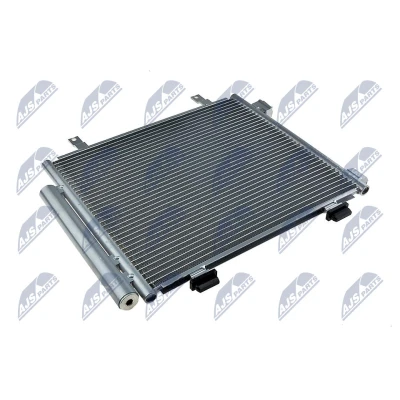 Bild av Kondensor, klimatanläggning, nissan pixo, suzuki alto vii, k10, 276504A00D, 276504A00H, 9531068K00, 95310M68K00, 95310M68K10, 95310