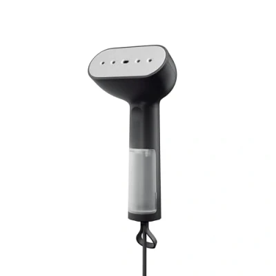 Bild av Steamery Handhållen Steamer Cirrus X, 1200W, Europlug, Munstycke I Rostfritt Stål, Värms Upp På 20 Sekunder, Resevänlig Handsteamer För Kläder Och Hemtextilier, Svart