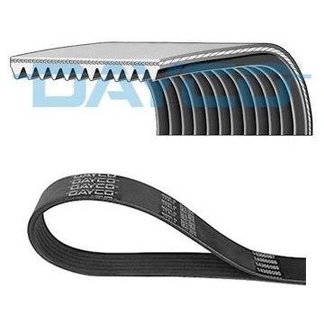 Bild av DAYCO 11PK2040HD Courroie Poly V 2040,0 11