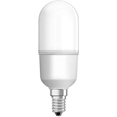 Bild av OSRAM STAR STICK LED lampa, Sockel: E14, Cool White, 4000K, 9 10W, Motsvarar 75W, STICK, Matt, One Size förpackningen kan skilja sig åt