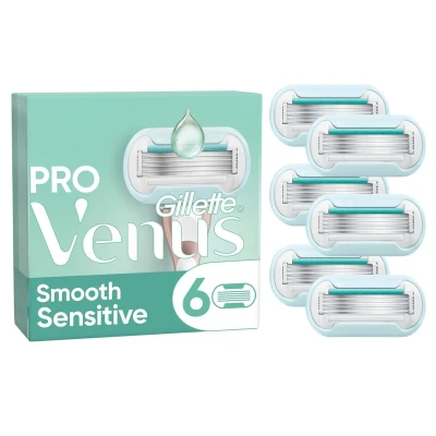 Bild av Gillette Venus Deluxe Smooth Sensitive 6 pcs