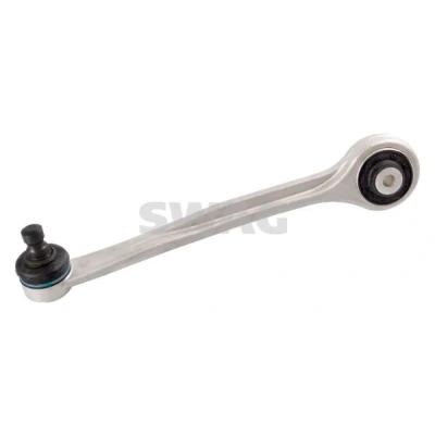 Bild av SWAG 30 10 2670 Bras de suspension avec roulement Essieu Avant droit, supérieur, barre oscillant transversal Aluminium AUDI: A6 C7