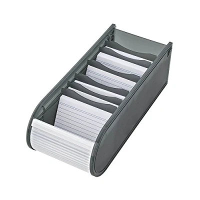 Bild av Wedo 2508012 Kortindex Box, Grå, A8