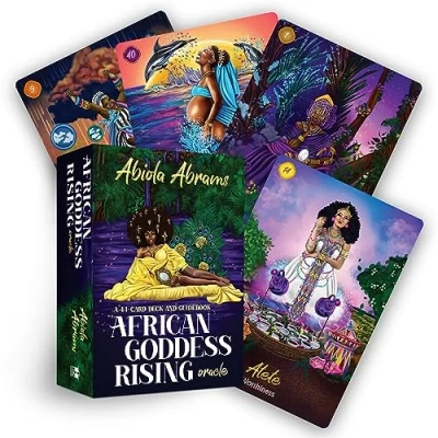 Bild av African Goddess Rising Oracle: A 44 Card Deck and Guidebook