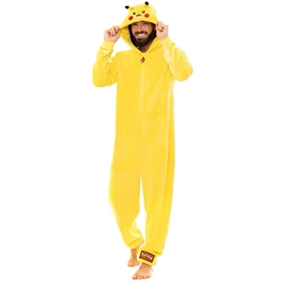 Bild av Pokemon Herr Onesie Pikachu Gul X Large