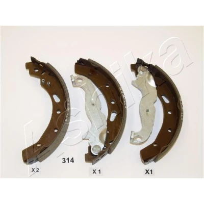 Bild av Bromsbackar, sats, Bakaxel, mazda 2, 1550225, 1695033, 1737303, 1802623, DFY12638Z, DFY32638Z