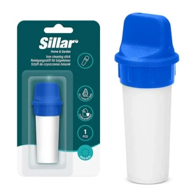 Bild av Sillar Iron Cleaner 25g Rengöringsmedel Rengöringspenna för Strykjärn, Ångstrykjärn Vård Strykjärn Renare och t.ex. Siemens AEG Bosch Tefal Braun