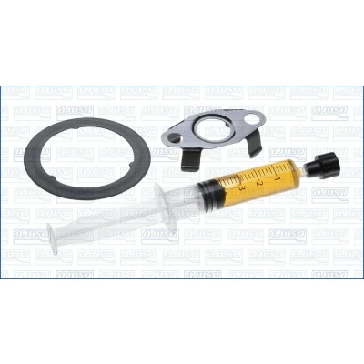 Bild av AJUSA JTC11862 Kit de montage, compresseur with studs, syringe oil avec joints instructions montage FORD: C Max, Transit Connect Mk1 Van