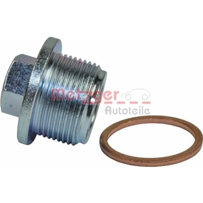 Bild av METZGER 8030007 Bouchon De Vidange M26x1,5 Acier 17 avec joint d&#039;étanchéite VOLKSWAGEN: TRANSPORTER 4, 4 Bus, GOLF 3, AUDI: A4 B5 Berline