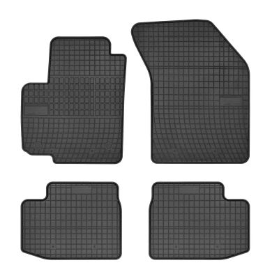 Bild av FROGUM 0600 Ensemble de tapis sol Caoutchouc avant et arrière 4 noir Sur mesure SUZUKI: SWIFT 4, 3, SX4 I 5 portes, FIAT: Sedici