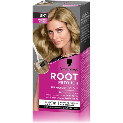 Bild av Schwarzkopf Root Retouch Permanent Color BR1 Medium Blonde 1 pcs