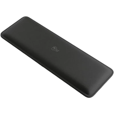 Bild av Glorious Gaming Padded Keyboard Wrist Rest (Kompakt, 17 mm tjockt) Fransfria sydda kanter, slät tygyta, halkfri gummibas, medelhög fasthet, 300 x 100 Black Stealth