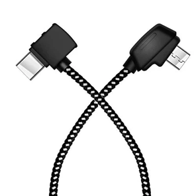 Bild av LYONGTECH Micro AB till USB c 8,14 tum fjärrkontrollkabel för DJI Mini SE, Mavic Mini, 2 Pro Zoom/Mavic Air/Mavic Platinum, surfplatta telefonförlängning datakabel (typ kontakt)