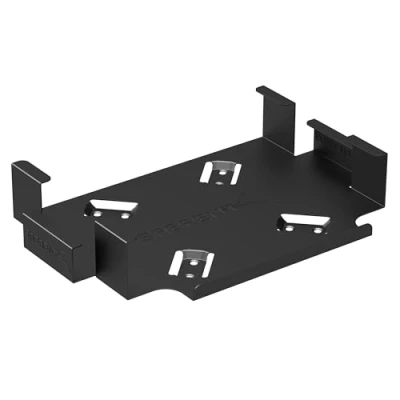 Bild av SABRENT Mac mini Mount, VESA fäste för M1 premium aluminiumväggmontering under skrivbordsmontering bakom skärm, bordsfäste ramstativ designat att passa från 2010 och nyare
