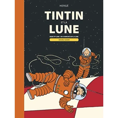 Bild av Tintin et la Lune: Double album : Objectif Lune ; On a marché sur